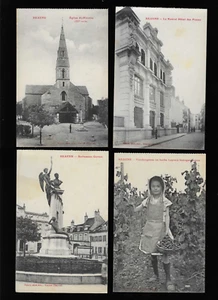 Vintage BEAUNE France Lot of 18 circa 1910 LB Dijon Scenic Postcards Unposted - Bild 1 von 10
