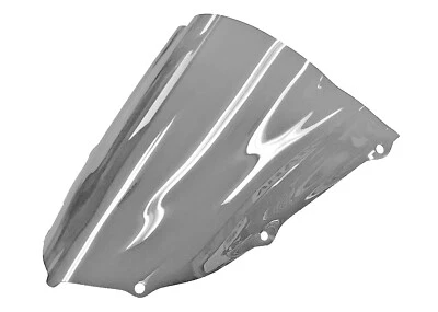 04-05 ZX10R / Z750S LP Chrome Double Bubble Windshield Windscreen 101-WS9240CR - Image 1 of 2