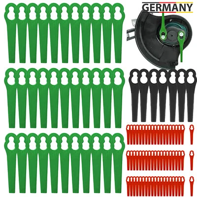 MARKENLOS Kunststoff Messer Klingen Ersatz für Einhell Akku Rasentrimmer GE-CT 18 Li DE