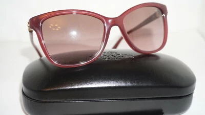 COACH New Sunglasses Milky Black Cherry Brown HC8187B (L1597) 539814 54 17 135 Foto 1 de 4
