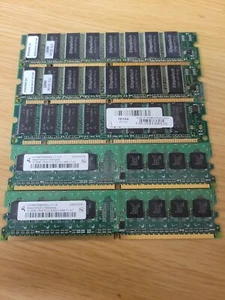 Lot of PC133 128MB and pc2-4200U - See Pictures! - Picture 1 of 7