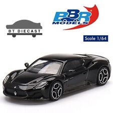 BBR MODELS MASERATI MC20 1/64 MODEL CAR NERO ENIGMA BLACK BBRDIE6402