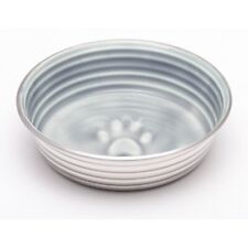 Loving Pets Le BOL Stainless Steel Dog Bowls in Choice of Sizes and Colours Medium Parisian Grey