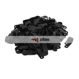 100Pcs Nylon R Type 16mm Cable Cord Wire Clamp Clip Fastener✦Kd - Picture 1 of 4