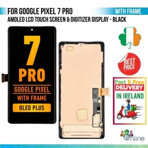 For Google Pixel 7 Pro AMOLED LCD Screen Touch Digitizer Display Assembly - Picture 1 of 4