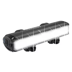 Super Bright LED Bike Light,Usb Rechargeable Bicycle Headlight-5 Modes,Waterp.. - Picture 1 of 12