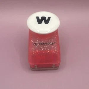 CuttingEdge Paper Punch Replacement Letter W Crafting Scrapbooking 1” Cutting - Picture 1 of 3