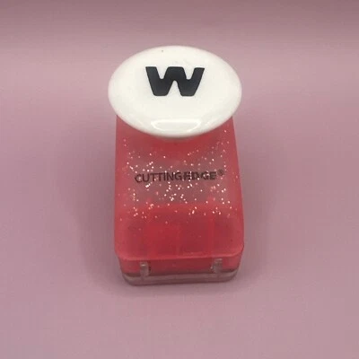 CuttingEdge Paper Punch Replacement Letter W Crafting Scrapbooking 1” Cutting - Image 1 of 3
