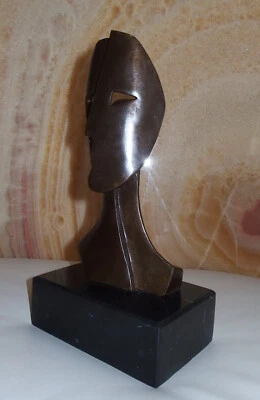 Museo Fino Escultura de Bronce, Busto, Firmado, Pablo Picasso con Certificado de Autenticidad y Documentos Foto 1 de 4