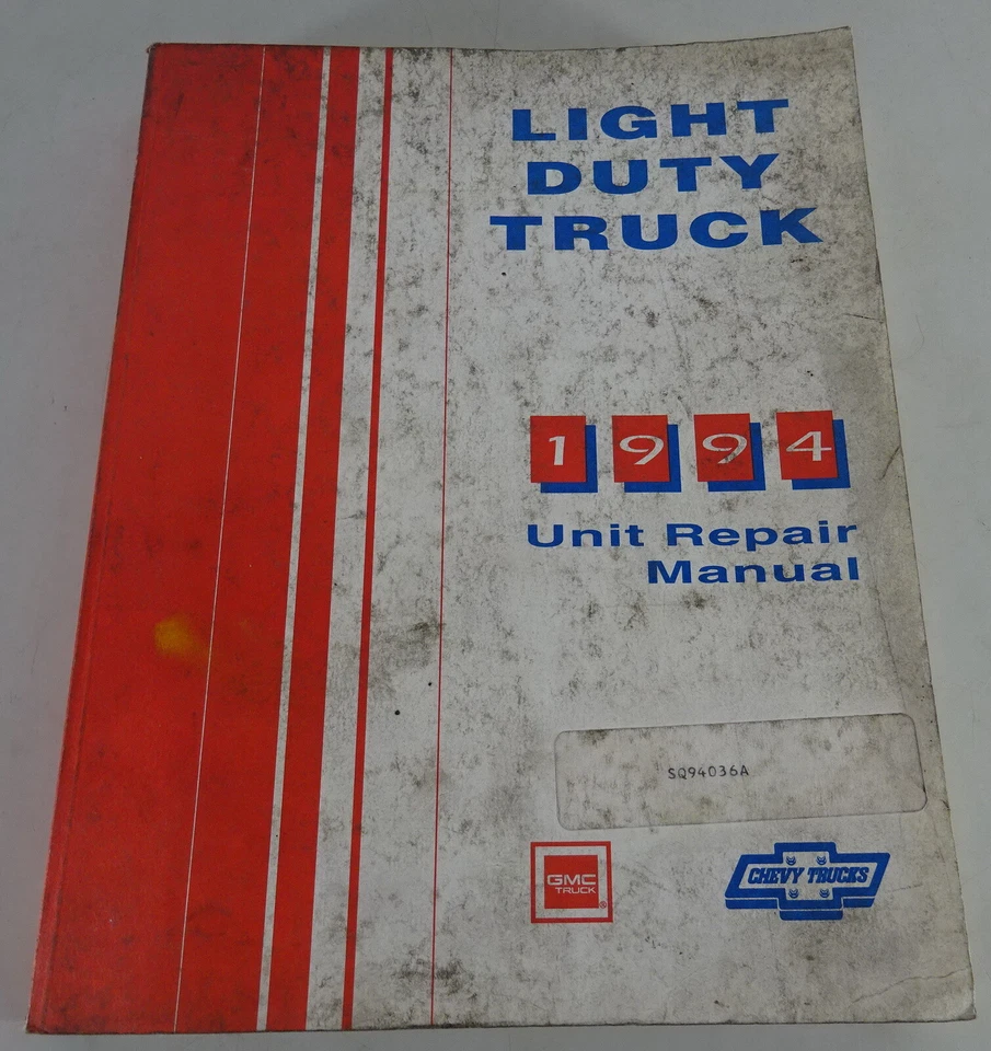 Officina Manuale Chevrolet/GMC Luce Duty Camion Suburban, Vandura, Cutaway Van - Immagine 1 di 4