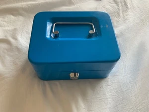 Blue fire and waterproof lock box - Picture 1 of 2