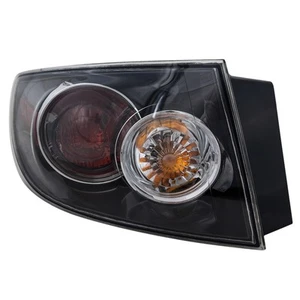 Halogen Tail Light Driver Side Outer For 2007-2009 Mazda 3 Sedan - Picture 1 of 1