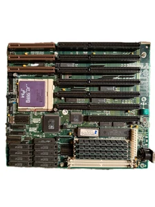 Chaintech 4SLE Mainboard Sockel 3 mit Intel 486 DX33 und 2MB RAM SiS Chip - Bild 1 von 4