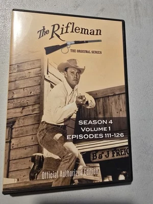 The Rifleman: Season 4 Volume 1 (Episodes 111-126) (DVD, 1961) - Image 1 of 2