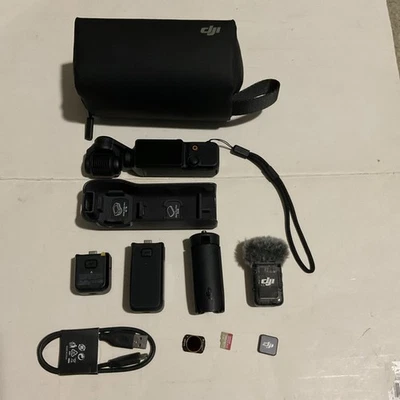 DJI Osmo Pocket 3 Creator Combo Cámara 4K Estabilizada de 3 Ejes con Tarjeta SD y Filtro ND Foto 1 de 4