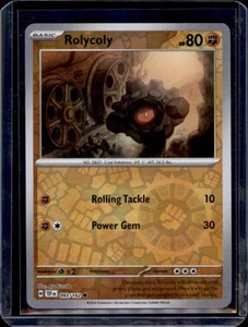 Rolycoly SV05: Pokémon Fuerzas Temporales #093/162 Holograma Inverso Casi Nuevo+ - Imagen 1 de 2