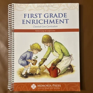 **BRAND NEW** Memoria Press FIRST GRADE ENRICHMENT--2nd Edition Classical Book - Picture 1 of 4