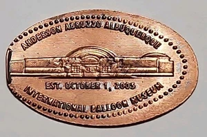 Anderson Abruzzo Albuquerque International Ballon Museum Elongated Pressed Penny - Picture 1 of 1