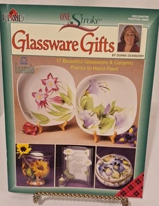 Donna Dewberry One Stroke GLASSWARE GIFTS Painting Book #9682 - Picture 1 of 12