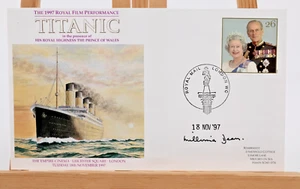 Titanic First Day Cover,Signed Millvina Dean Youngest Survivor,Royal Mail 1997 - Picture 1 of 5