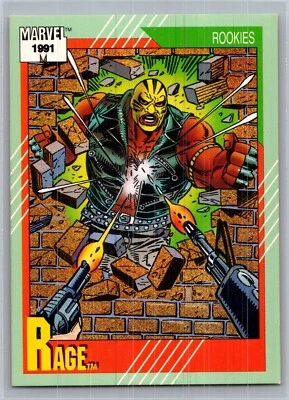 1991 Impel Marvel Universe Series II Rookies RAGE #147 - Image 1 of 2