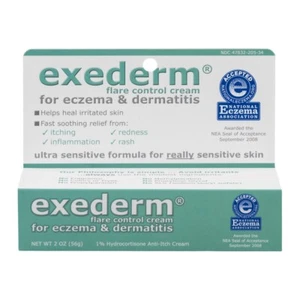 (2) Exederm Flare Control Creme für Ekzeme und Dermatitis, 2oz 56g - Bild 1 von 8