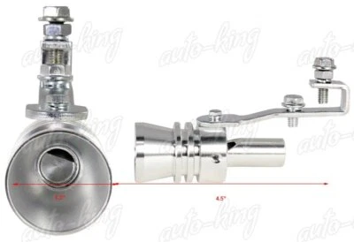 Turbo Sound Exhaust Fake Blow Off Valve Simulator Whistler XL-SIZE Universal 5 - Image 1 of 3