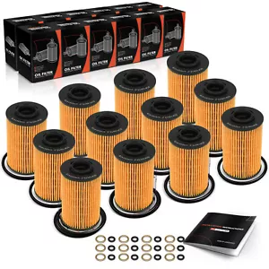 12x Engine Oil Filter for Hyundai Sonata Santa Fe Genesis Azera Kia Amanti 10K - Picture 1 of 10