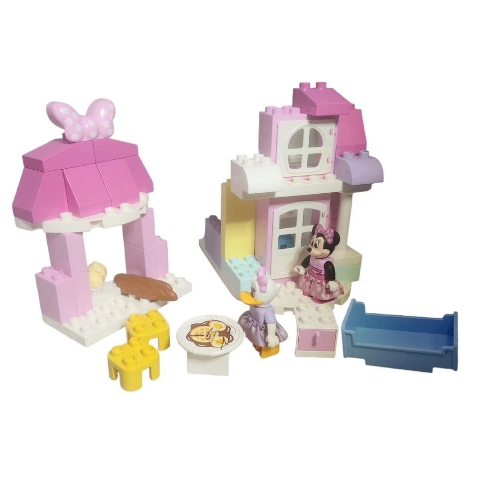 Lego Duplo 10942 Minnie's House and Café Complete 91 Bricks No Box or manual - Image 1 of 4