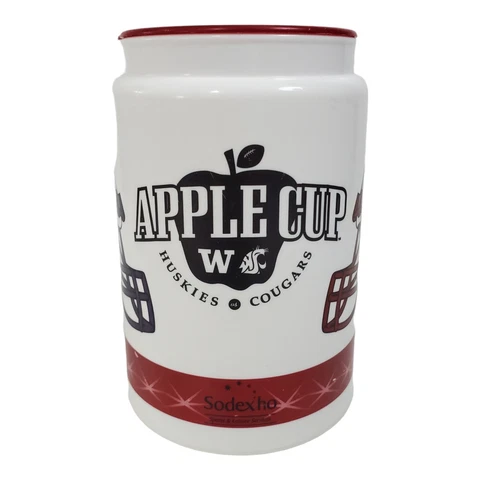 VTG University Washington Huskies WSU Cougars APPLE CUP Travel Mug Collegiate Cover