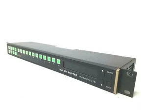 Evertz X1201S 12x1 SDI Router 9000RCP-X2 - Picture 1 of 5