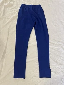 Girls Indian/Pakistani Churidar  Leggings Yoga Pants Navy Blue - Picture 1 of 8
