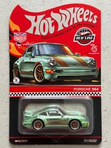 2024 Hot Wheels Red Line Club PORSCHE 964 Magnus Walker RLC JDM 911 930 - Picture 1 of 3