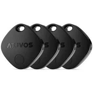 Air Tags-4 Pack Bluetooth Luggage Tracker Works with Apple Find My APP iOS On... - Picture 1 of 9