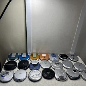 Lot Of 21  Portable Personal CD Player Walkman Disc Man For Parts As Is - Bild 1 von 21