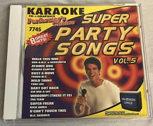 ๐ฟ Super Party Songs Volume 5 Karaoke Performers Choice CD - Picture 1 of 4