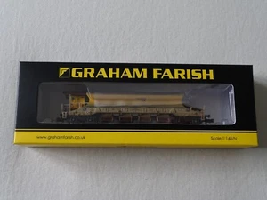 GRAHAM FARISH 377-700Z JJA MK2 AUTO-BALLASTER WITH GENERATOR NETWORK RAIL - Picture 1 of 2
