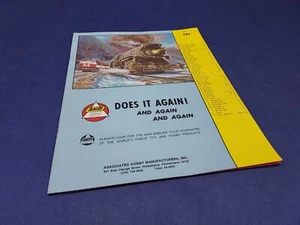 Vintage AHM Scale Modelleisenbahn Katalog Broschüre Hobby Eisenbahn Autos Panzer Spielzeug - Bild 1 von 4