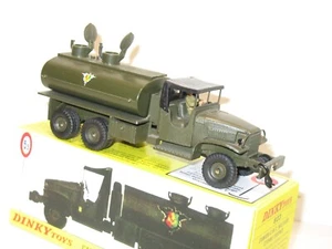 Dinky Toys Gmc Military Tanker And Driver Ref. 823 Version N2 Complete - Picture 1 of 10