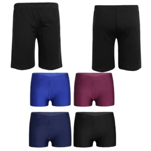 Toddler Girls Kid Gymnastics Workout Shorts Fitness Dance Yoga Underwear Bottoms - Picture 1 of 23