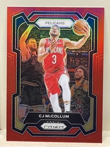 2023-24 Panini Prizm rot Prizm #114 CJ McCollum/299 Pelikane - Bild 1 von 4