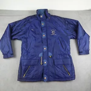 USA Olympic Team Jacket Mens XL Blue Long Sleeve 1998 Vintage - Picture 1 of 20