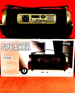 BEST QUALITY SPEAKER BT PORTABLE 1 BOX-Innovation Bazooka Model FT698-ORIGINAL - Picture 1 of 9