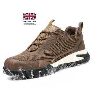 Zapatos de senderismo impermeables para hombre cómodos ligeros todo el día trabajo caminar UK6 EU40 - Imagen 1 de 7