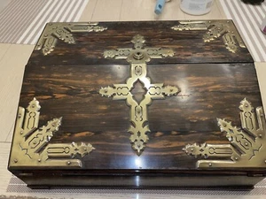 Splendida scrivania antica inclinata di George Betjemann and Sons - Foto 1 di 15