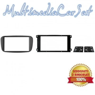 Phonocar Kit di Fissaggio per mascherina Doppio DIN Argento Ford 03581 - Immagine 1 di 3