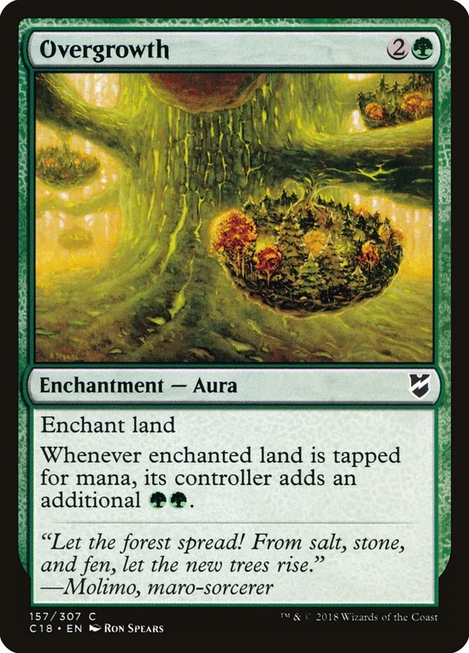 1x Overgrowth - NM - Commander set - SPARROW MAGIC - Image 1 of 1