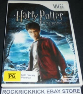 NINTENDO WII GAME HARRY POTTER AND THE HALF-BLOOD PRINCE INCLUDES MANUAL (PAL) - Picture 1 of 3