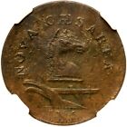1786 M 17-b R-3 NGC AU Details New Jersey Colonial Copper Coin