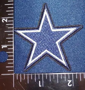 DALLAS COWBOYS IRON ON PATCH 2" - Picture 1 of 3